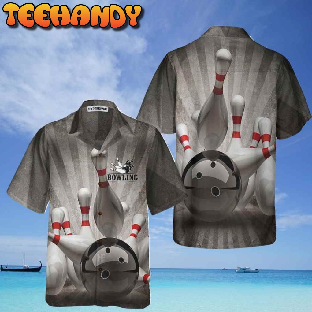 Strike Bowling Ball Lover Hawaiian Shirt