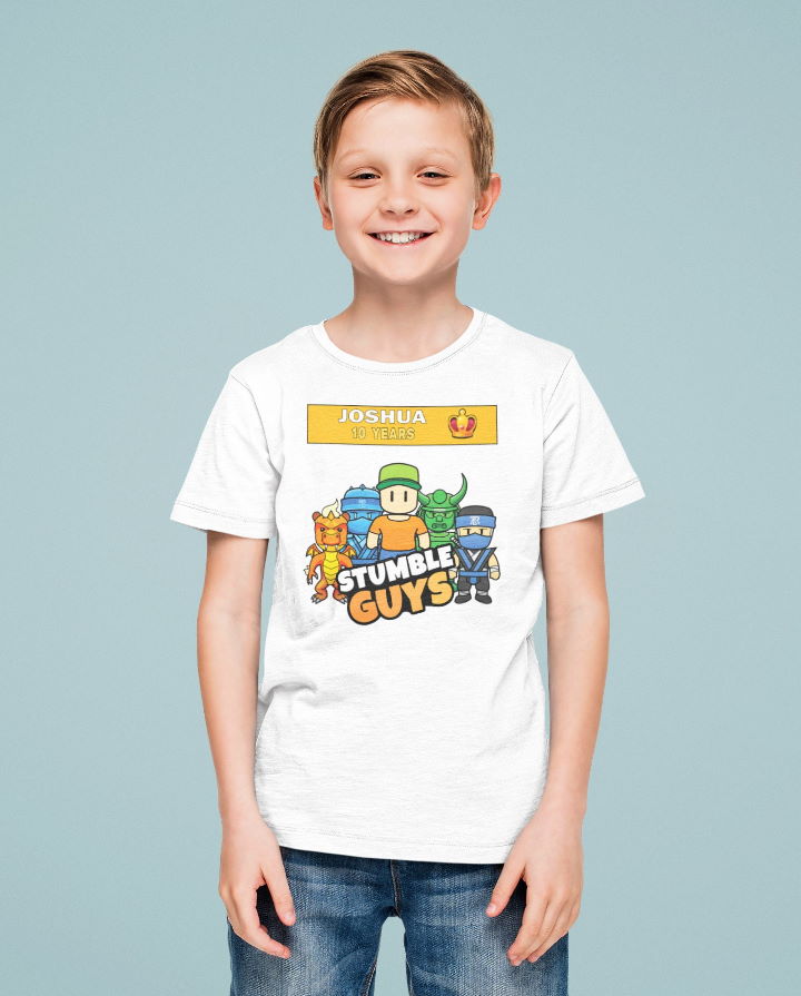 STUMBLE GUYS  Birthday  Shirt, Video game T-Shirt