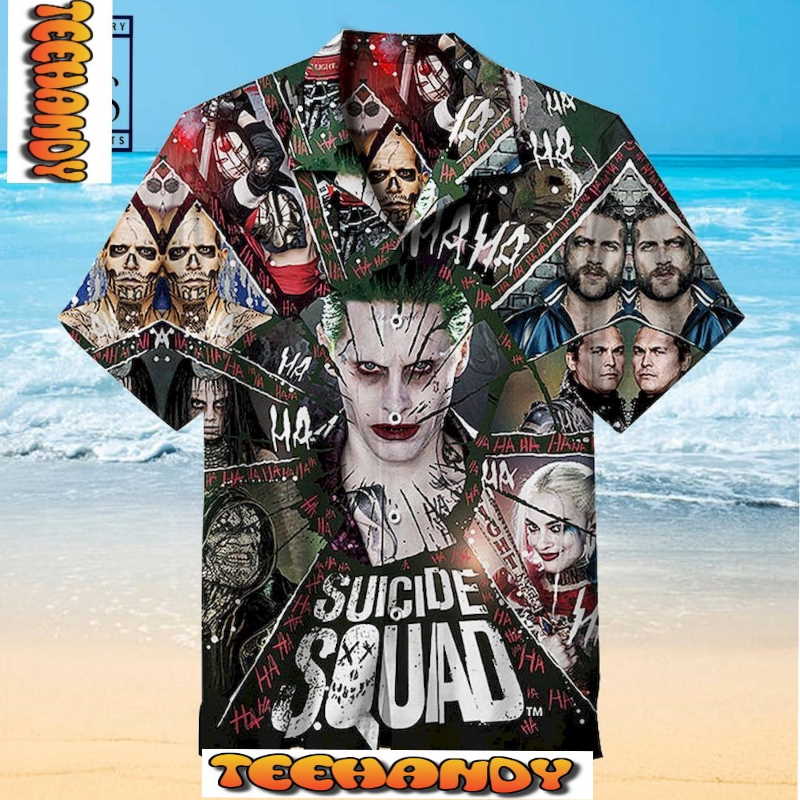 Suicide Squad Joker Ha Ha ha Hawaiian Shirt