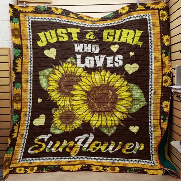 Sunflower Ustomize Quilt Blanket