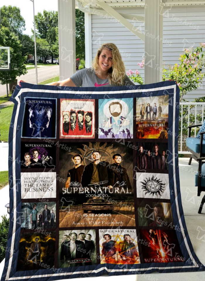 Supernatural 3D Quilt Blanket