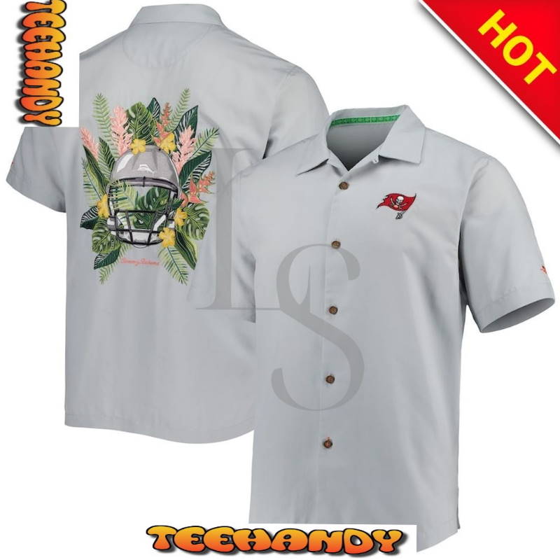 Tampa Bay Buccaneers Print Swordfish Hawaiian Shirt