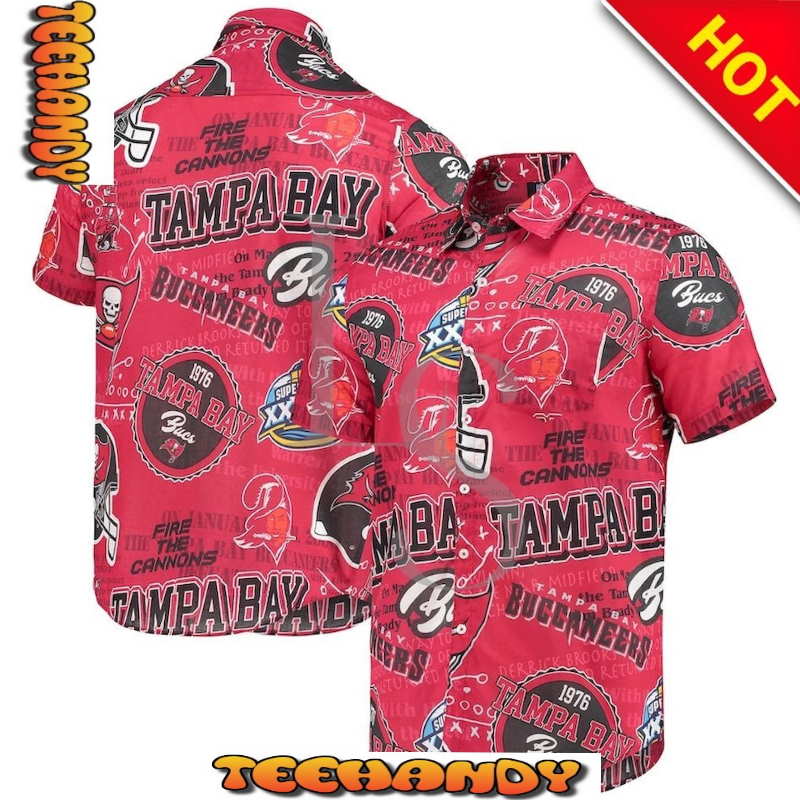 Tampa Bay Buccaneers Super Bowl Hawaiian Shirt