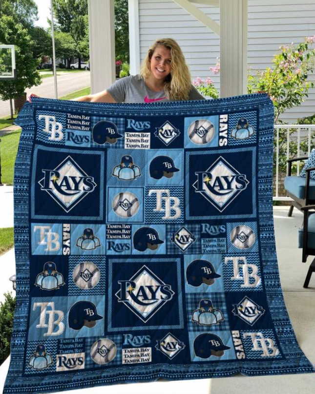 Tampa Bay Rays 3D Customized Quilt Blanket