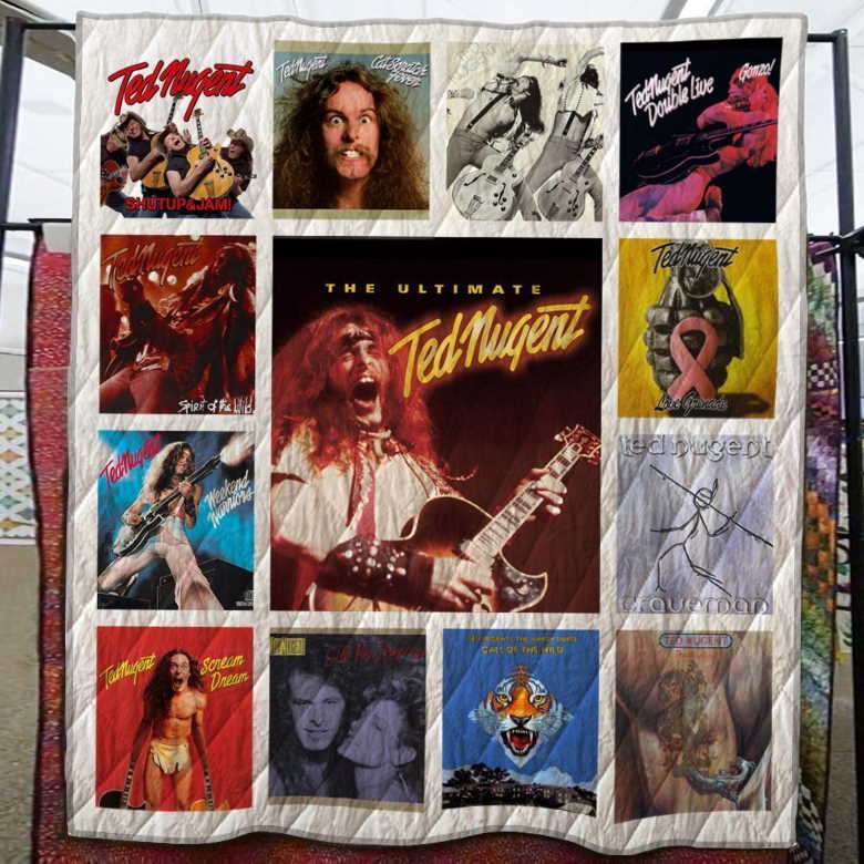 Ted Nugent 3D Customized Quilt Blanket