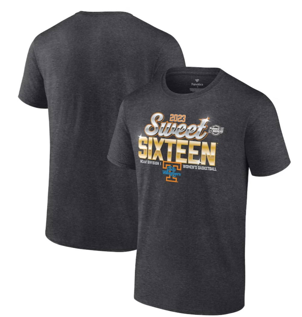 Tennessee Lady Vols 2023 NCAA Women’s Basketball Tournament March Madness Sweet 16 T-Shirt