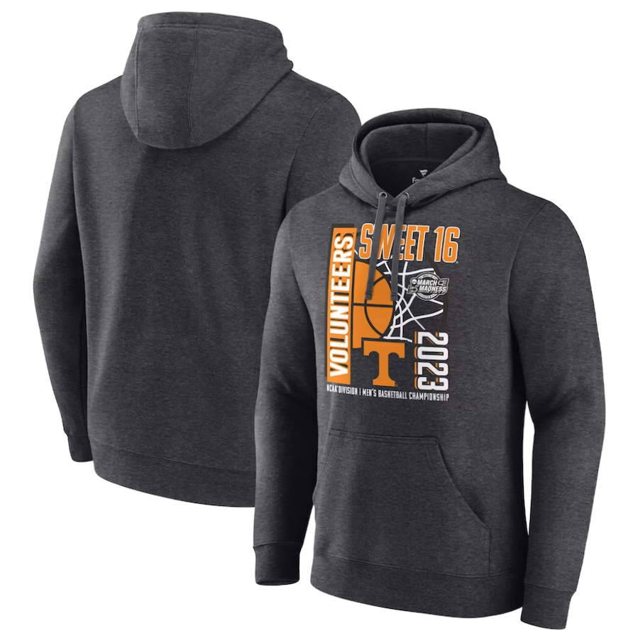 Tennessee Volunteers 2023 NCAA Men’s Basketball Tournament March Madness Sweet 16 Hoodie