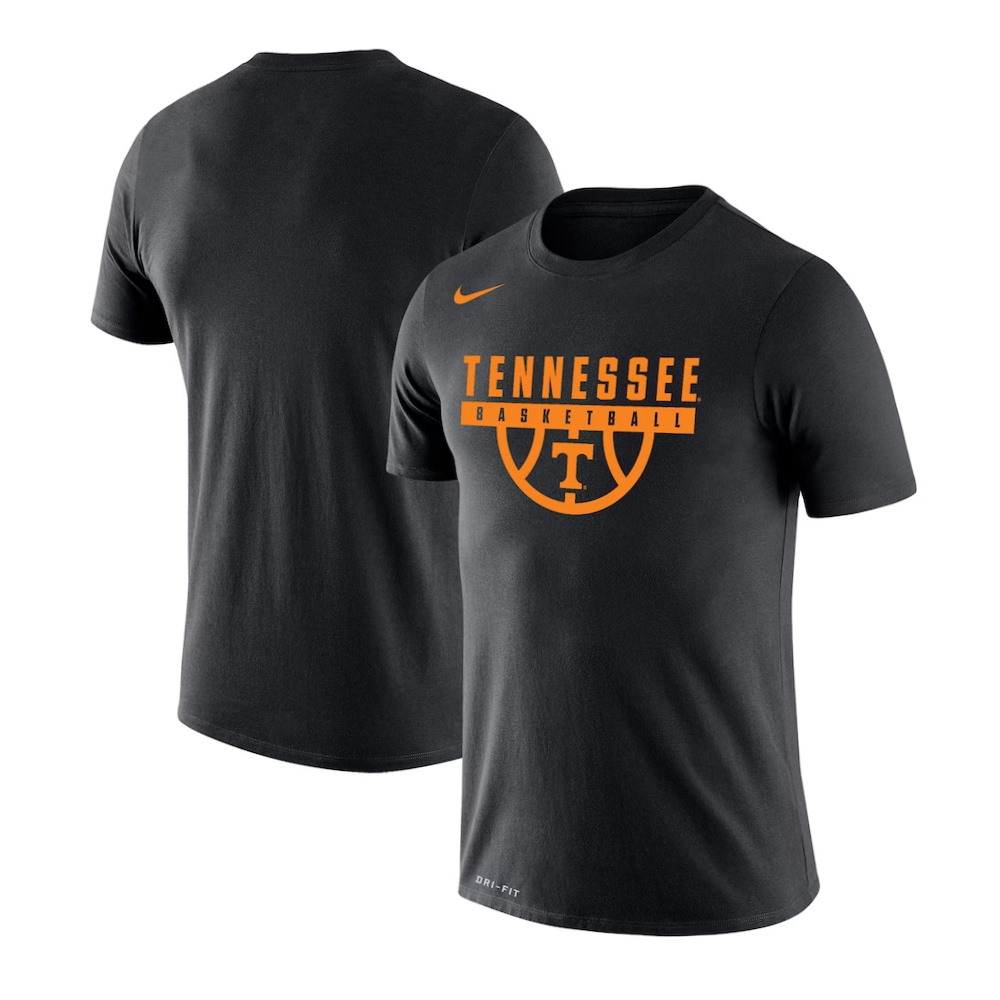 Tennessee Volunteers Basketball Drop Legend Performance T-Shirt