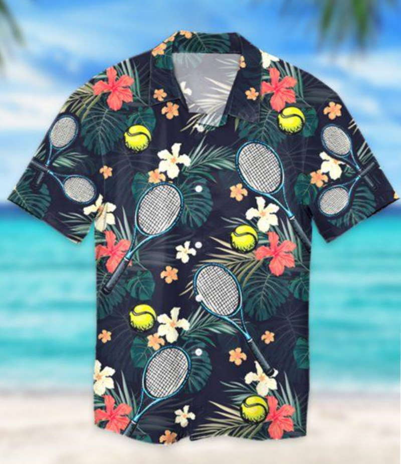 Tennis Sport Team Hawaiian Shirt