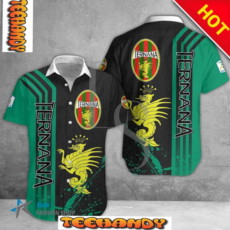 Ternana Calcio Seria B Hawaiian Shirt