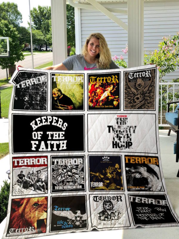 Terror 3D Quilt Blanket