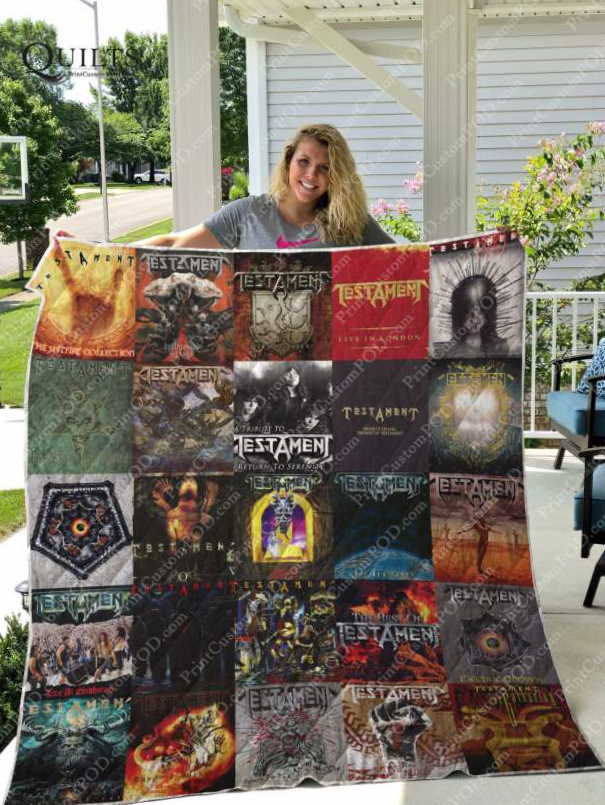 Testament Band 3D Customized Quilt Blanket