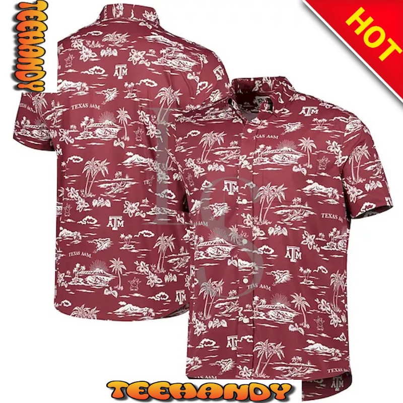 Texas A&M Aggies Island Custom Hawaiian Shirt