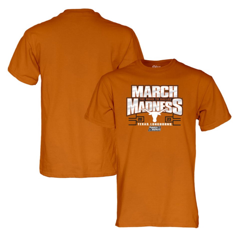 Texas Longhorns 2023 NCAA Women’s Basketball Tournament March Madness T-Shirt