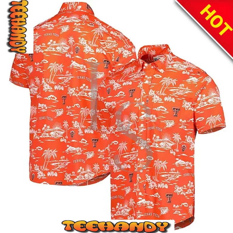 Texas Tech Red Raiders Island Custom Hawaiian Shirt