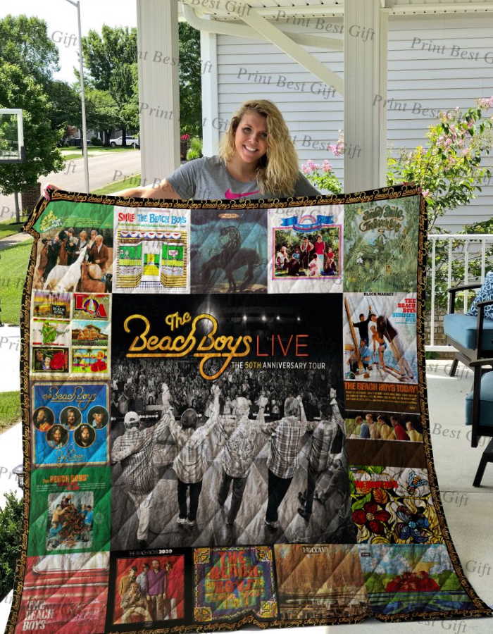 The Beach Boys Albums Cover Poster Version 3D Quilt Blanket