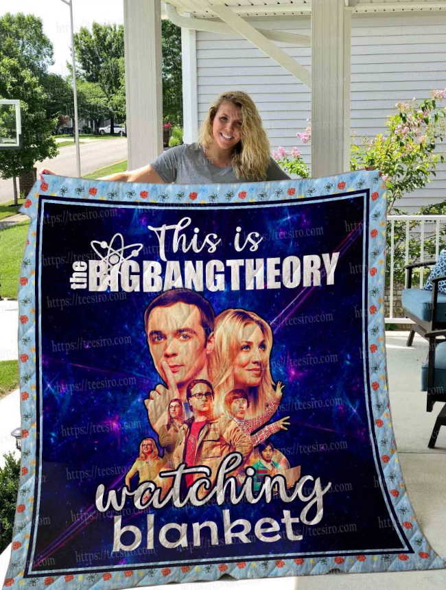 The Big Bang Watching 3D Quilt Blanket