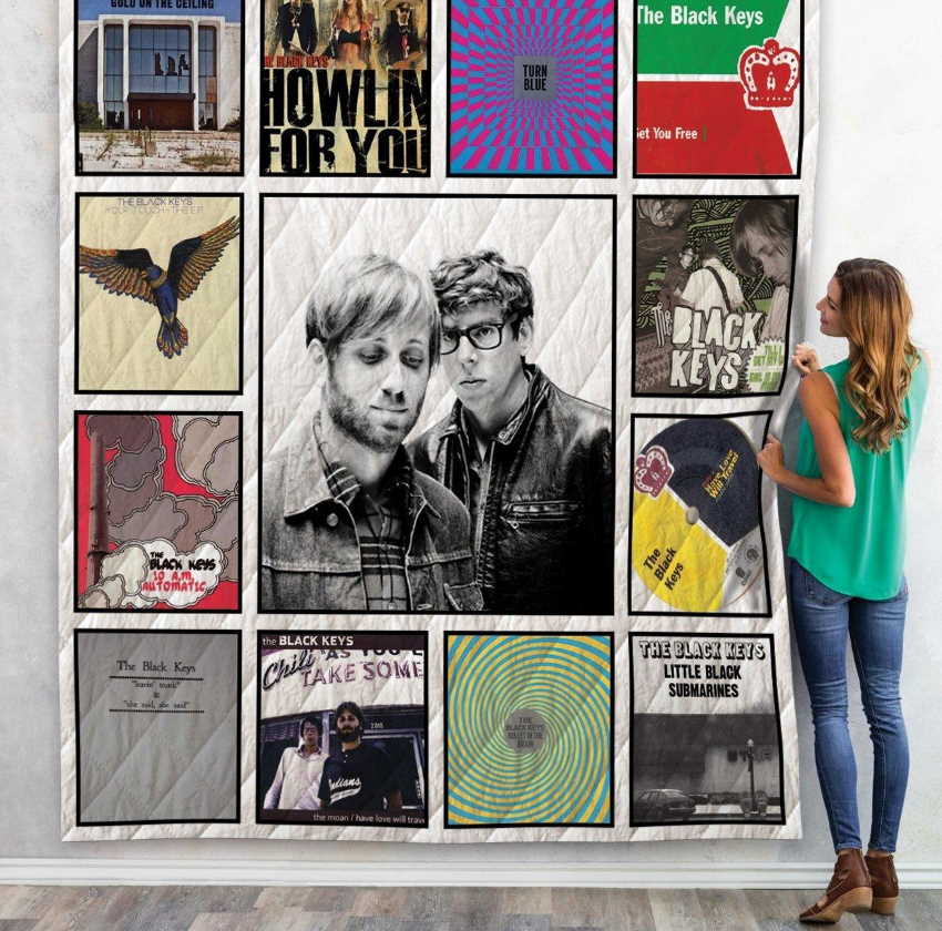 The Black Keys 3D Customized Quilt Blanket