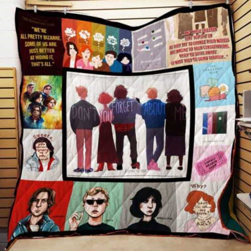 The Breakfast Club 3D Customized Quilt Blanket