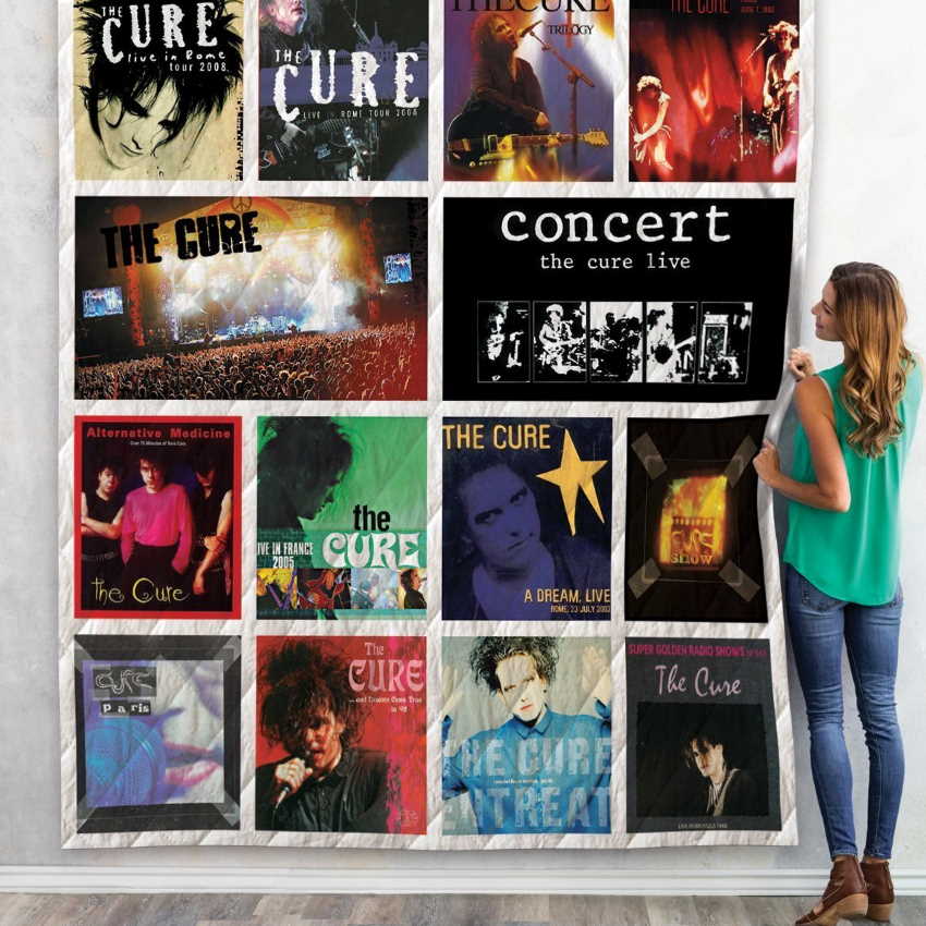 The Cure Live Albumquilt Blanket