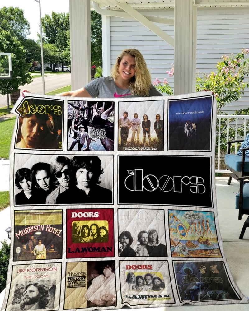 The Doors Quilt Blanket