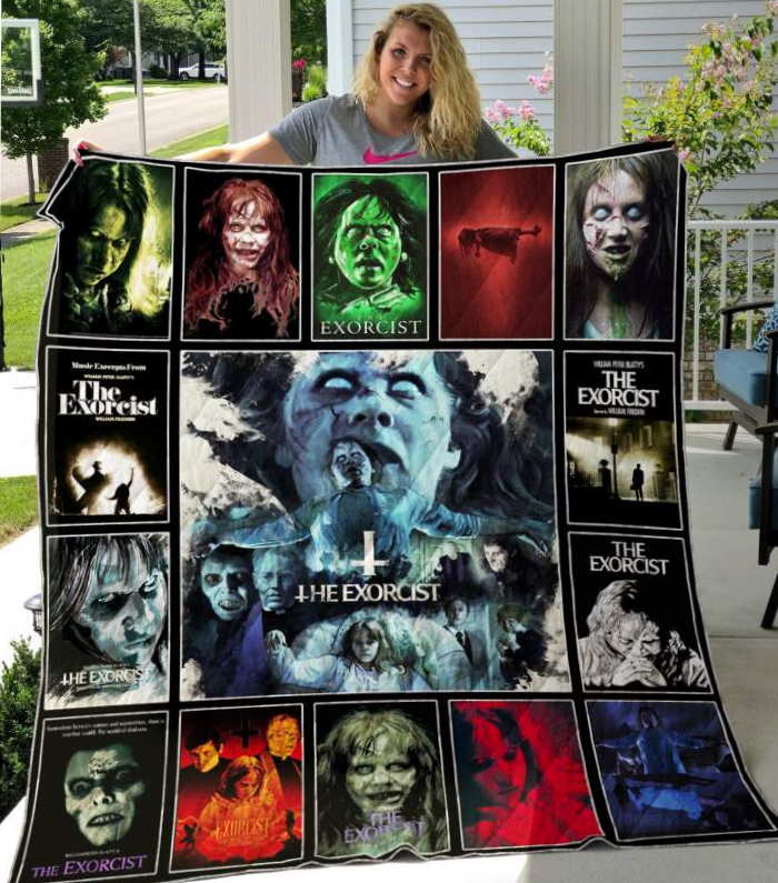 The Exorcist 3D Quilt Blanket