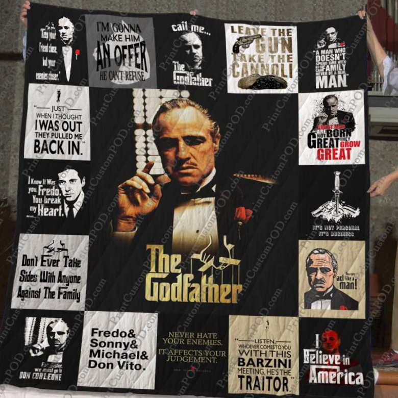 The Godfather Version 3D Quilt Blanket