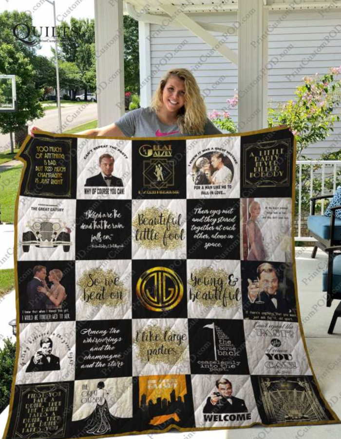 The Great Gatsby 3D Customized Quilt Blanket