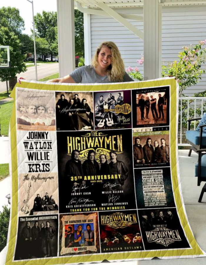 The Highwaymen 3D Customized Quilt Blanket