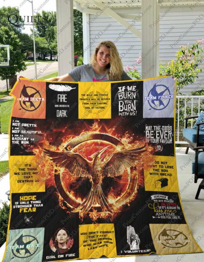 The Hunger Game 3D Customized Quilt Blanket