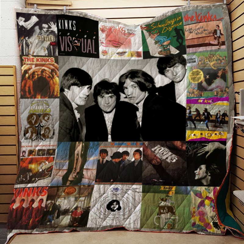 The Kinks Lp Album 3D Customized Quilt Blanket