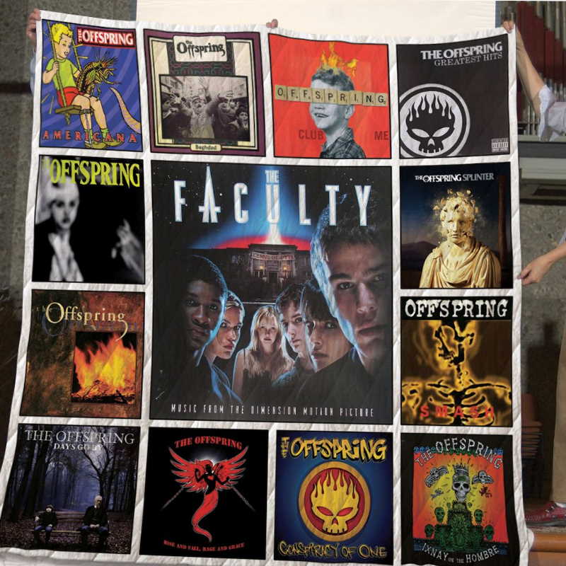 The Offspring Album Quilt Blanket