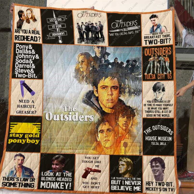 The Outsiders 3D Customized Quilt Blanket