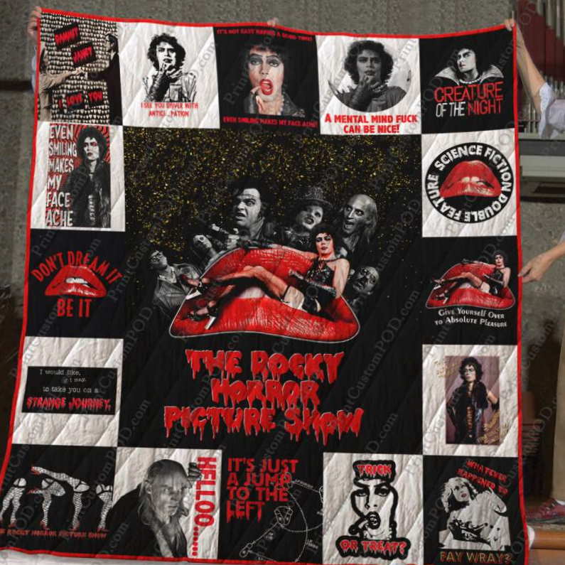 The Rocky Horror Picture Show Tshirt 3D Quilt Blanket