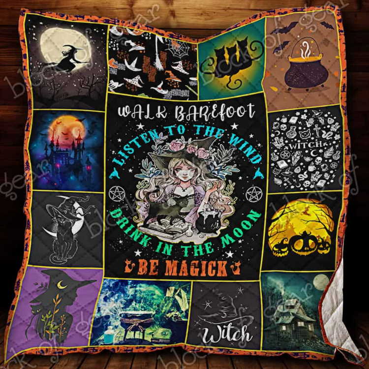 The Soul Ofwitch 3D Quilt Blanket