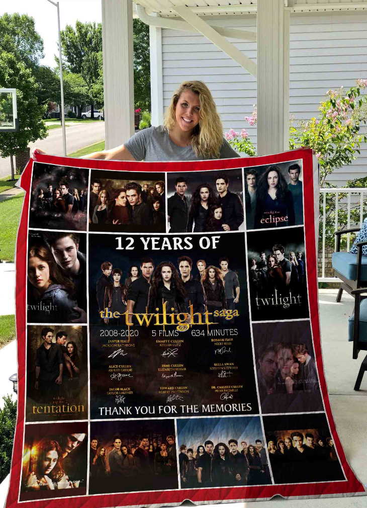 The Twilight Saga 3D Customized Quilt Blanket