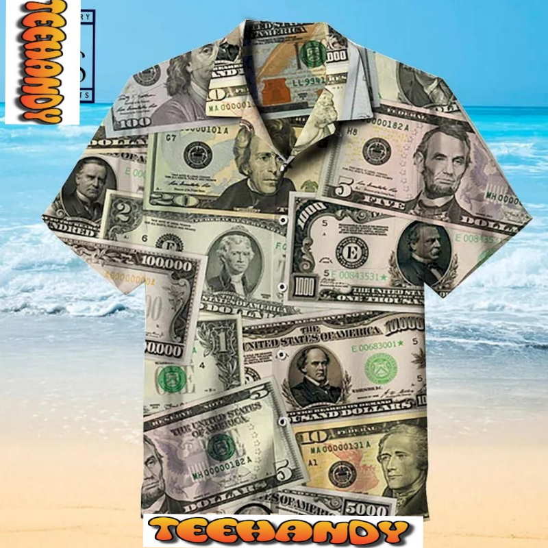 The United States Dollar Hawaiian Shirt