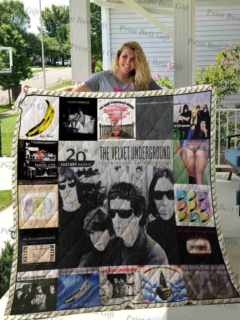 The Velvet Underground Albums 3D Quilt Blanket