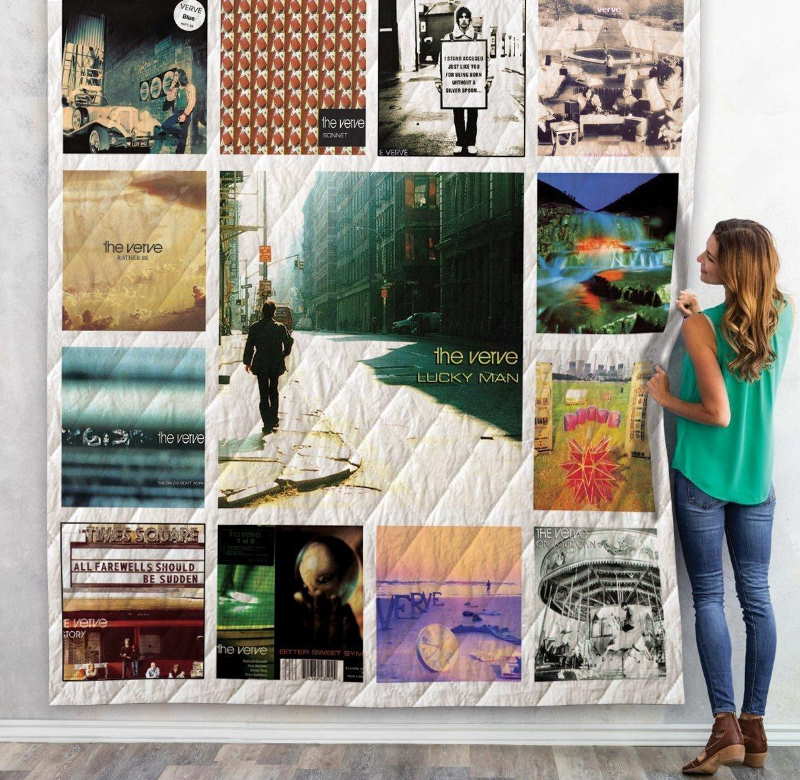 The Version Ve Singles Albums 3D Customized Quilt Blanket