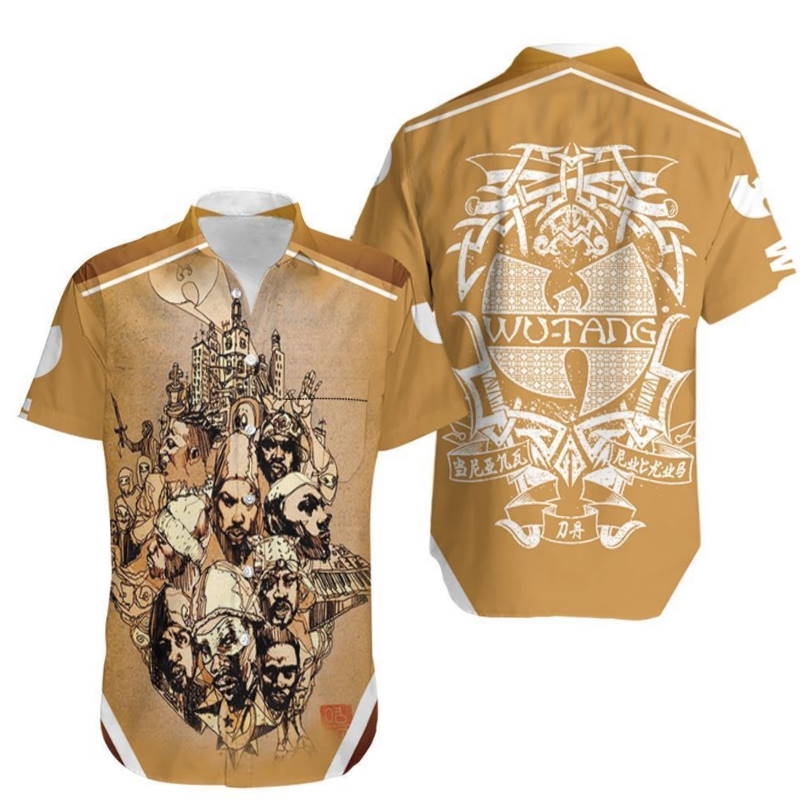 The Wutang Clan From The Street Of Shaolin Legend Hip Hop Hawaiian Shirt