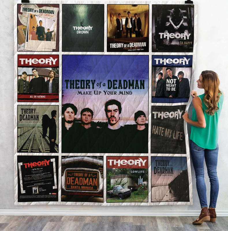 Theory Of Deadman Albums 3D Customized Quilt Blanket