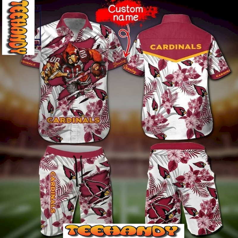 This Is Arizona Cardinals Mascot Hawaiian Shirt And Short