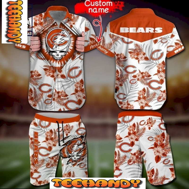 This Is Chicago Bears From Grateful Dead Hawaiian Shirt And Short