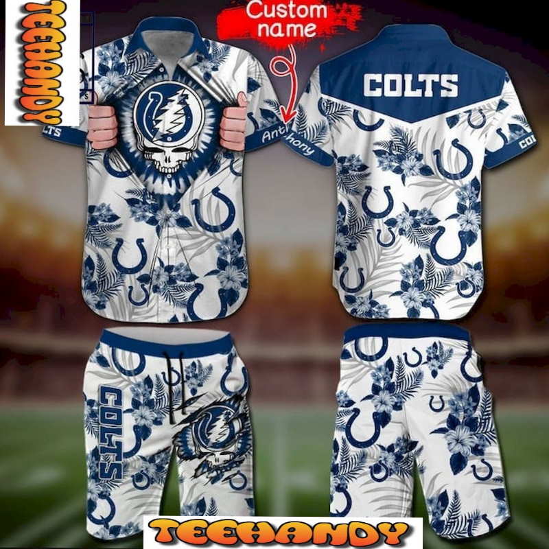 This Is Indianapolis Colts From Grateful Dead Hawaiian Shirt And Short