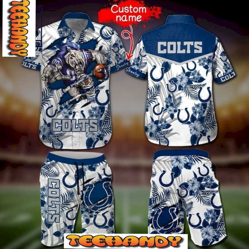 This Is Indianapolis Colts Mascot Hawaiian Shirt And Short