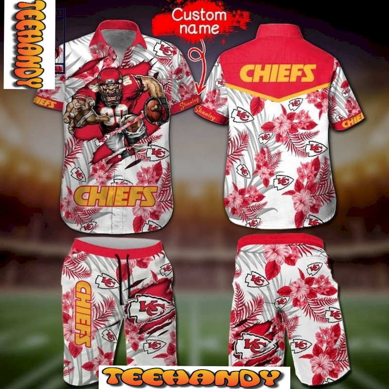 This Is Kansas City Chiefs Mascot Hawaiian Shirt And Short