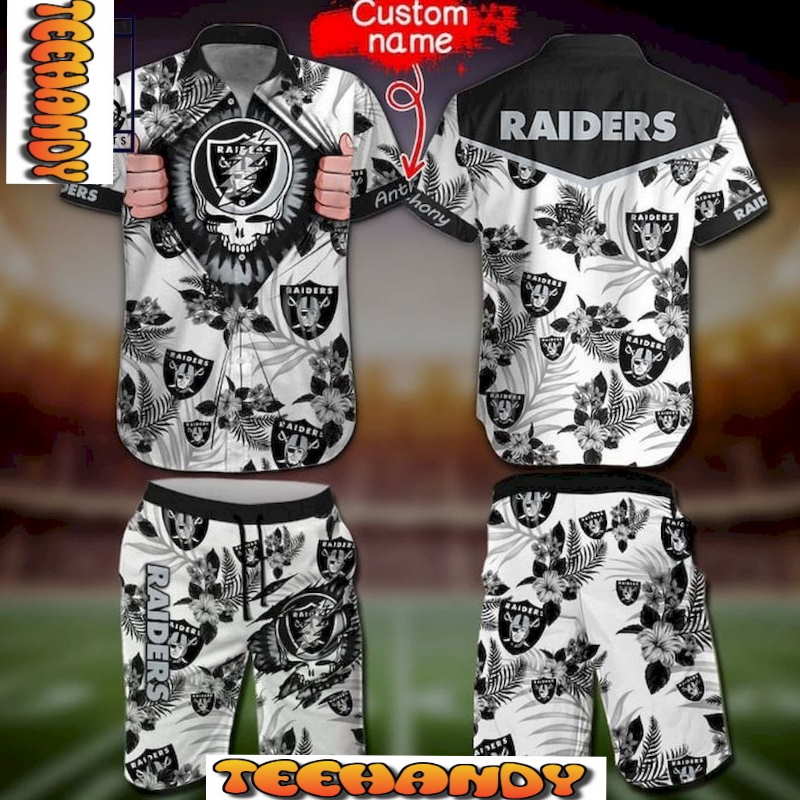 This Is Las Vegas Raiders From Grateful Dead Hawaiian Shirt And Short