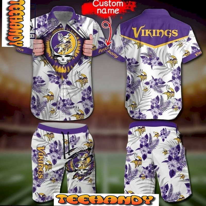 This Is Minnesota Vikings From Grateful Dead Hawaiian Shirt And Short