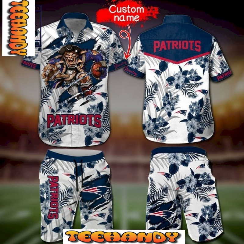 This Is New England Patriots Mascot Hawaiian Shirt And Short