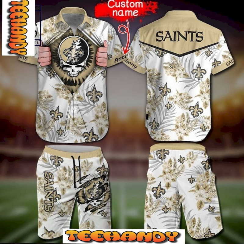 This Is New Orleans Saints From Grateful Dead Hawaiian Shirt And Short